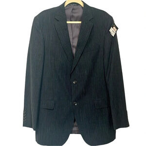 Men’s “Black Brown 1826” NWT blazer wool, linen, silk  size 42. 75% wool